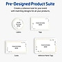 Avery Laser/Inkjet Square Multipurpose Labels, 2" x 2", White, 120/Pack (S00DN5)~#|#~49A58141-B48E-40D5-B8457422110A2FA4_sc7