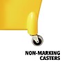 Rubbermaid Tandem Bucket & Side-Press Wringer, 31 qt. (7.75 Gal.), Yellow (FG738000YEL)~#|#~49A7728A-9441-4302-AD1C2738E5310FDE_sc7