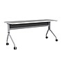 Safco Rumba Training Room Table, 24" x 72", Fashion Gray (RBA7224FLSLFNGY)~#|#~49B3C472-DDB0-498F-A1A3AD8902968312_sc7