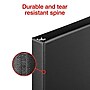 Staples 1" 3-Ring Non-View Binder, D-Ring, Black (26407-CC)~#|#~49C9137B-2838-46AF-9950D34BB87122AF_sc7