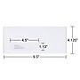 Staples Self Seal Self Seal Security Tinted #10 Window Envelopes, 4 1/8" x 9 1/2", White Wove, 500/Box (ST511290-CC)~#|#~49C975AC-A939-4DF7-85700915618B152B_sc7
