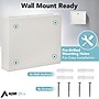 Adiroffice Steel Multipurpose Large Size Suggestion Drop Box Interoffice Mailbox, White (631-03-WHI)~#|#~49E96106-BADE-4CE8-8AE4B05593546865_sc7