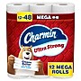 Charmin Ultra Strong Mega Toilet Paper, 2-Ply, White, 220 Sheets/Roll, 12 Rolls/Case (32173/4170)~#|#~49F0A58A-A895-474E-BAB48C823C5440B0_sc7