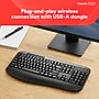 Staples TECH Wireless Comfort Keyboard, Quiet Typing, USB Receiver for PC and Laptop, Black~#|#~49FCF95D-FAF9-4246-99B5CA8DC6AE9B93_sc7