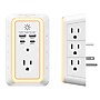 Overtime S90 11-in-1 Wall Outlet Extender Surge Protector with 7 AC Outlets and 4 USB Ports, White (OTWP7OS90)~#|#~4A17DF00-7E6F-45DD-BCEC883F604C09B7_sc7