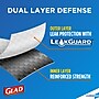 CloroxPro Glad ForceFlex 13 Gallon Tall Kitchen Trash Bag, 23.75" x 24.88", Low Density, .72 mil, Gray, 100/Box (70427)~#|#~4A3E88AA-3DB3-4A0B-AFD9BCED7C428A96_sc7