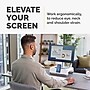Fellowes Breyta Adjustable Monitor Stand, White (100098565)~#|#~4A41FA27-9F60-4FBB-A77C2A381E86FAC0_sc7