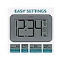 La Crosse Technology Atomic Digital Wall/Table Clock, 10" x 6.5" (513-02927)~#|#~4A5A41B8-6F2B-412C-85E45C60F31960A5_sc7