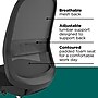 Workplace2.0™ Bedford Ergonomic Fabric/Mesh Swivel Task Chair, Black (UN60991)~#|#~4A604A4C-6B07-476C-88C09B2C0402598A_sc7