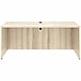 Lorell Essentials 71"W Credenza Desk, Modern Elm/Silver Brush (LLR66311)~#|#~4A8DD90D-1338-418F-A1D8024CF3474BEE_sc7