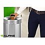 Alpine Industries Stainless Steel Trash Can with Open Lid, 27 Gallon, Silver (ALP475-27)~#|#~4A8FE15B-60D9-4EC8-B541F614350F6E9F_sc7