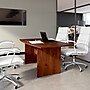 Bush Business Furniture 72W x 36D Boat Shaped Conference Table with Wood Base, Hansen Cherry (99TB7236HC)~#|#~4A973CE8-F4D5-49E3-B60FC34C60A88C53_sc7