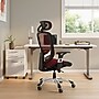 Staples Hyken Ergonomic Mesh Swivel Task Chair, Maroon (UN59462)~#|#~4AA66307-ECB0-4543-A703066639390997_sc7
