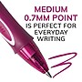 BIC Gel-ocity Quick Dry Retractable Gel Pens, Medium Point, 0.7mm, Assorted Ink, 8/Pack (RGLCGAP81-AST)~#|#~4AC193D1-E063-4CC1-96C2DD0D322F3B27_sc7