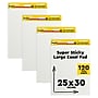 Post-it Super Sticky Easel Pad, 25" x 30", 30 Sheets/Pad, 4 Pads/Pack (559-VAD-4PK)~#|#~4AE3F7F5-A857-49D7-BCC52660D16D1B66_sc7