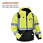 GloWear 8377 Quilted Bomber Jacket, ANSI Class R3, L, Lime (25624)~#|#~4AEB90F0-0755-4E3A-AF5B50B9A17D01C1_sc7