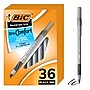 BIC Round Stic Grip Xtra Comfort Ballpoint Pens, Medium Point, Black Ink, 36 Pack (GSMG361BLK)~#|#~4AEEC92E-1FF8-4C10-85BC943792C81A79_sc7