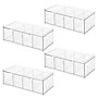 iDESIGN Plastic Tea Storage Drawers, Clear, 4/Set (27749M4)~#|#~4AF99A14-A65C-40EE-86966614ACE4E7B1_sc7