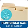 Pendaflex Expanding File Folder Pocket, Manila, Letter Size, 8 1/2" x 11", 3/4" Expansion, 150 Sheet Capacity, 10/Pk~#|#~4B05E688-B642-4D08-8F7A680333C41A6E_sc7