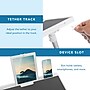 LapGear Adjustable Tilt 22" x 14" x 3.5" Laptop Bed Desk, Gray (78505)~#|#~4B11DF21-1F00-48C2-A6E29EF0027B294A_sc7