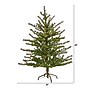 Nearly Natural Vancouver Mountain Pine Artificial Christmas Tree, 4' (T1921)~#|#~4B3600DD-40A3-4D52-B6CF7D72ECB74B72_sc7