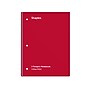 Staples® 3-Subject Subject Notebooks, 8.5" x 11", College Ruled, 150 Sheets, Assorted (27524M)~#|#~4B3FEEED-0FBC-4061-B1F96F0D43BA5665_sc7