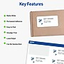 Avery Sure Feed Laser/Inkjet Shipping Labels, 2" x 4", White, 10 Labels/Sheet, 250 Sheets/Box, 2,500 Labels/Box (95945)~#|#~5EB9E0F6-AE7B-4EE8-AB07DC1A69603F7D_sc7