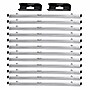 AdirOffice Hanging Clamp Document Holder, 24", Horizontal, Silver Aluminum, 12/Pack (ADI6026--2)~#|#~4B47482B-8390-4ED5-9A860178440A355C_sc7