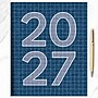 2027 TF Publishing Naval Grid 9" x 11"  Monthly Standard Planner, Paperboard Cover, Multicolored (27-4710)~#|#~4B496FF5-F50C-45F3-A27879B546D1747F_sc7