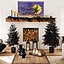 Nearly Natural Artificial Halloween Real Touch Black Norfolk Pine Christmas Tree, 6' (T5244)~#|#~4B59DB64-2D79-47AA-948647412879931C_sc7