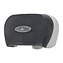 Georgia-Pacific Two Roll Side-by-Side Covered Bathroom Tissue Dispenser, Translucent Smoke (59206)~#|#~4B625407-1A84-45A5-B809C412946D0F3F_sc7