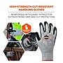 Ergodyne ProFlex 7031 Nitrile Coated Cut-Resistant Gloves, Small, A3 Cut Level, Gray, 144 Pairs (17882)~#|#~4B7700D7-D405-44A5-8C0A1C8BBD608CB6_sc7