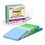 Post-it Recycled Super Sticky Notes, 3" x 3", Oasis Collection, 70 Sheets/Pad, 5 Pads/Pack (654R-5SST)~#|#~4B824FE7-930F-403A-99E3D73744E3FC25_sc7