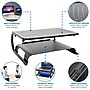 Mount-It! 2-Tier Monitor Stand, For Screens Up to 32", Black (MI-7361)~#|#~4B91DFDC-C664-436F-81342BE4A365CD55_sc7