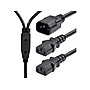 StarTech 6' C14 to C13/C13 Power Cable, Male to Female/Female, Black (8723-8600-POWER-CORD)~#|#~4B9C12DA-272D-4310-B43A7A41DECB8A52_sc7