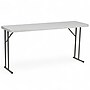 Flash Furniture Kathryn 5' x 18" Plastic Folding Table, Granite White (RB1860)~#|#~4B9CC748-2B42-49CD-AFA3D947D6B4A75F_sc7