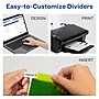 Avery Big Tab Insertable Plastic Divider, 5 Tabs, Multicolor, 1 Set (11902)~#|#~4B9FEC64-CEFC-47F5-94E23D9D09CF0CEE_sc7