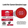 Canon PG-260 XL Black High Yield Ink Cartridge  (3706C001)~#|#~4BB11047-E775-4CAB-8C898EE16B690C93_sc7