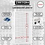 Triton Products LocBoard 18" x 36" x 9/16" Steel Square Hole Pegboards, Set of 2 (LB18-W)~#|#~4BD1AD85-4304-4B6E-9DE59BC18F4A8BB8_sc7
