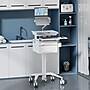 Mount-It! MedHub Mobile Medical Cart Workstation with Drawers, Laptop Arm, and Locking Caster Wheels, White/Grey (MI-16027)~#|#~4BEB3762-3EC1-48D4-B7DAA359DC7AD957_sc7