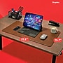Staples TECH Anti-Slip Faux Leather Desk Pad, 31.5" x 15.7", Brown (ST62544)~#|#~4C0CA230-61FB-4645-9207362C54A7318C_sc7