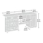 Sauder Select Craft/Sewing Cart, Mystic Oak (426136)~#|#~4C11D4D3-D0AE-4F96-8A2AFD9A06AAF8C0_sc7