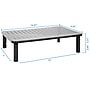 Mount-It! Adjustable Monitor Riser and Stand, Holds 11" to 32" Screens, Black (MI-7363)~#|#~4C26BF15-AC16-4C2D-86127297BD869122_sc7