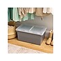 Iris Plastic File Box with Split Lid, Letter Size, Gray, 4/Pack (500167)~#|#~4C2F8E64-646A-47AE-9FAC6F0D1F1DB594_sc7