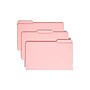 Smead File Folder, Reinforced 1/3-Cut Tab, Legal Size, Pink, 100/Box (17634)~#|#~4C36FF4A-0287-47E3-8FA1FFEB6C2041B1_sc7
