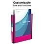 Staples Heavy Duty 1" 3-Ring Better Binder, D-Ring, Pink (ST55843-CC)~#|#~4C402F7E-856F-491D-9593FD417EA2372B_sc7