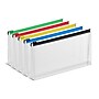 Staples Plastic File Pocket, Check Size, Assorted Colors, 5/Pack (TR51840)~#|#~4C498FDA-AEF8-44C8-B73BC4DAC6C13736_sc7