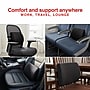 Staples Ergonomic Memory Foam Back Cushion, Black (ST63335)~#|#~4CA7D309-D1AA-4B0A-AB4AE1F406470EBE_sc7