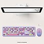 SaharaCase Wireless Ergonomic Keyboard and Mouse Combo, Lavender Mint Fusion (KB5)~#|#~4CBA2DF4-4D93-4F95-BDB5E906EF9149D1_sc7