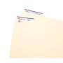 Avery Easy Peel Laser/Inkjet File Folder Labels on 4" x 6" Sheets, 2/3" x 3-7/16", White/Purple, 252 Labels/Pack (5204)~#|#~4CCBF070-07C0-4699-9C76BCC1C4D97E7F_sc7